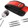 Facom ATCL.S14 9 Piece Stubby Screwdriver Bit Holder Ratchet Handle Set -Screwdriver And Bits Shop ATCL.S14