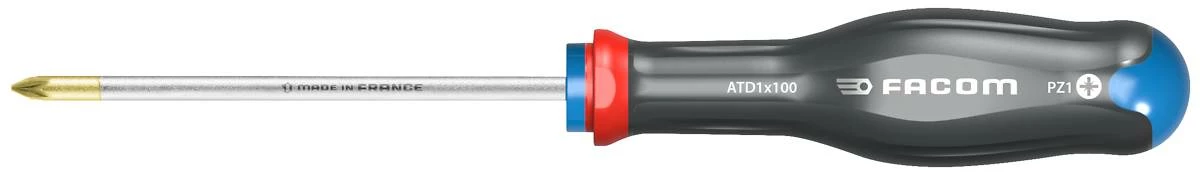 Facom ATD1X75 Protwist Pozi Screwdriver PZ1 X 75mm 3 Facom ATD1X75 Protwist Pozi Screwdriver PZ1 X 75mm