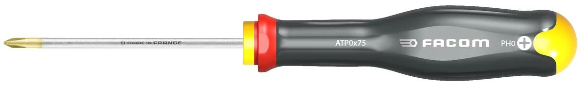 Facom ATP1X75 Protwist Phillips Screwdriver PH1 X 75mm 3 Facom ATP1X75 Protwist Phillips Screwdriver PH1 X 75mm