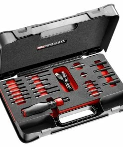 Facom ATPA4V.J23PB 23 Piece E-ProTwist 4V Power Assist Electric Screwdriver &amp; Bit Set