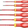 Facom ATPVE.J6 Protwist® 6 Piece 1000V Insulated Slotted &amp; Phillips Screwdriver Set SL PH -Screwdriver And Bits Shop ATPVE.J6