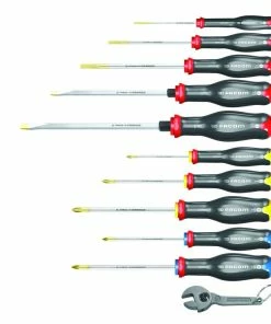 Facom ATW.J1021PF 10 Piece ProTwist Screwdriver Set With Free Adjustable Spanner