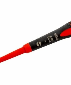 Bahco BE-8010S VDE Insulated Slotted Screwdrivers With 3-Component Handle 2.5mm X 75mm 5 Bahco BE-8010S VDE Insulated Slotted Screwdrivers With 3-Component Handle 2.5mm X 75mm -Screwdriver And Bits Shop BE 8010S 1