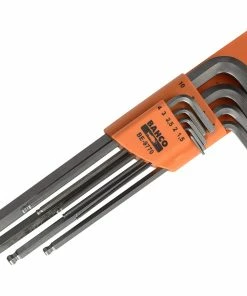 Bahco BE-9770 9 Piece Long Ball End Hexagon Allen Key Set 1.5-10mm