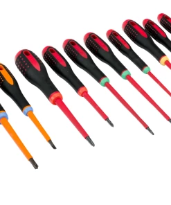 Bahco BE-9876S ERGO™ 14 Piece Slotted, Phillips, Pozidriv, Torx &amp; Combi PZ Screwdriver Set