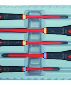Bahco BE-9882SL ERGO 5 Piece Slim VDE Insulated Slotted & Pozi Screwdriver Set 5 Bahco BE-9882SL ERGO 5 Piece Slim VDE Insulated Slotted & Pozi Screwdriver Set -Screwdriver And Bits Shop BE 9882SL 1