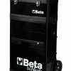 Beta C41H Two - Module Tool Trolley Cabinet - Black -Screwdriver And Bits Shop C41H BLACK 2