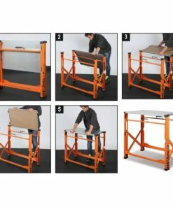 Beta C56PL O Lightweight Folding Workbench -Screwdriver And Bits Shop C56PO 1 1