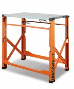 Beta Tools C56PO Orange Compact Folding Workbench