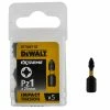 Dewalt DT7386T 25mm Impact Torsion Screwdriver Bits PZ1 (x5) -Screwdriver And Bits Shop DT7386T