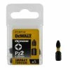 Dewalt DT7387T 25mm Impact Torsion Screwdriver Bits PZ2 (x5)