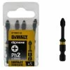 Dewalt DT7998T 50mm Impact Torsion Screwdriver Bits PH2 (x5) -Screwdriver And Bits Shop DT7998T QZ
