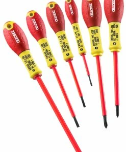 Expert By Facom E160910 6 Piece 1000V Insulated Screwdriver Set - Slotted /Phillips