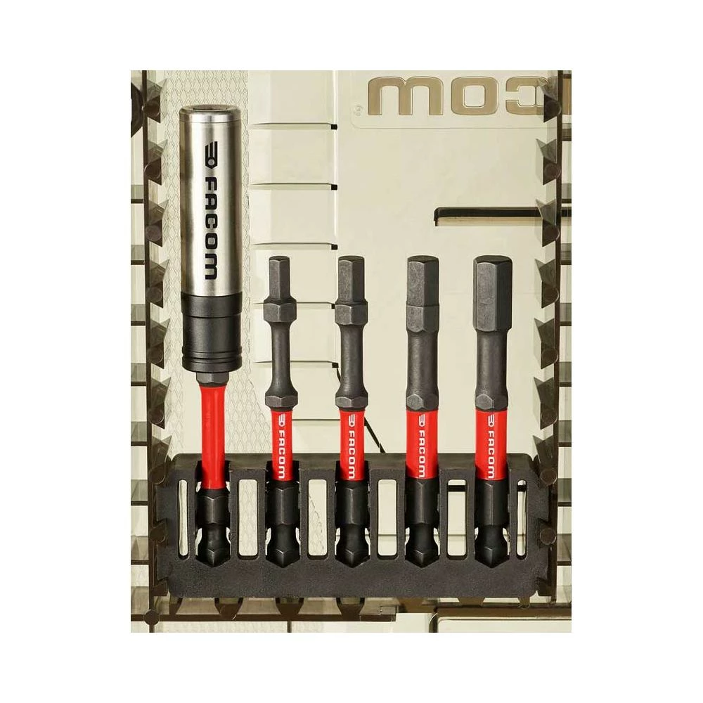 Facom EN.1J50PB 50 Piece Max Impact FlexTorq Screwdriver, Drill Bit & Nut Runner Bit Set 5 Facom EN.1J50PB 50 Piece Max Impact FlexTorq Screwdriver, Drill Bit & Nut Runner Bit Set - Image 3