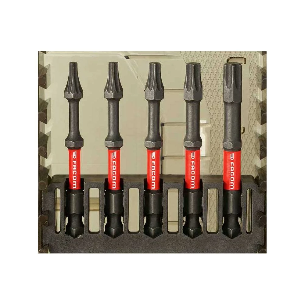 Facom EN.1J50PB 50 Piece Max Impact FlexTorq Screwdriver, Drill Bit & Nut Runner Bit Set 6 Facom EN.1J50PB 50 Piece Max Impact FlexTorq Screwdriver, Drill Bit & Nut Runner Bit Set - Image 4