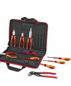 Knipex EPA103 10 Piece Premium Electrical VDE Starter Tool Kit In Case (PrimeTools Exclusive)