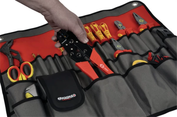 CK Magma MA2718 30 Tool, Plier, Screwdriver Pocket Roll Bag/Case/Pouch 4 CK Magma MA2718 30 Tool, Plier, Screwdriver Pocket Roll Bag/Case/Pouch - Image 2