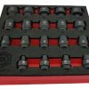 Britool Hallmark MBMPSET19 19 Pce 3/8in Dr 12 Point Impact Socket Set Metric 6 - 24mm 1 Britool Hallmark MBMPSET19 19 Pce 3/8in Dr 12 Point Impact Socket Set Metric 6 - 24mm -Screwdriver And Bits Shop MBMPSET19 3 small