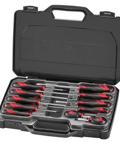 Teng Tools Teng MD911N 11 Piece Screwdriver Set In A Storage Case - Slotted, Phillips &amp; Pozi