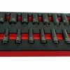 Britool Hallmark MDBMPSET19 19 Piece 3/8" Drive Deep Impact Socket Set 6-24mm 12 Point -Screwdriver And Bits Shop MDHMPSET19