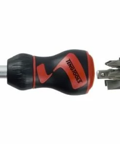Teng Tools Teng MDR908S Stubby Ratcheting Screwdriver &amp; Bits