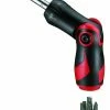 Teng Tools MDRT908 2 Way Pistol / Straight Ratcheting Screwdriver + Bits -Screwdriver And Bits Shop MDRT908