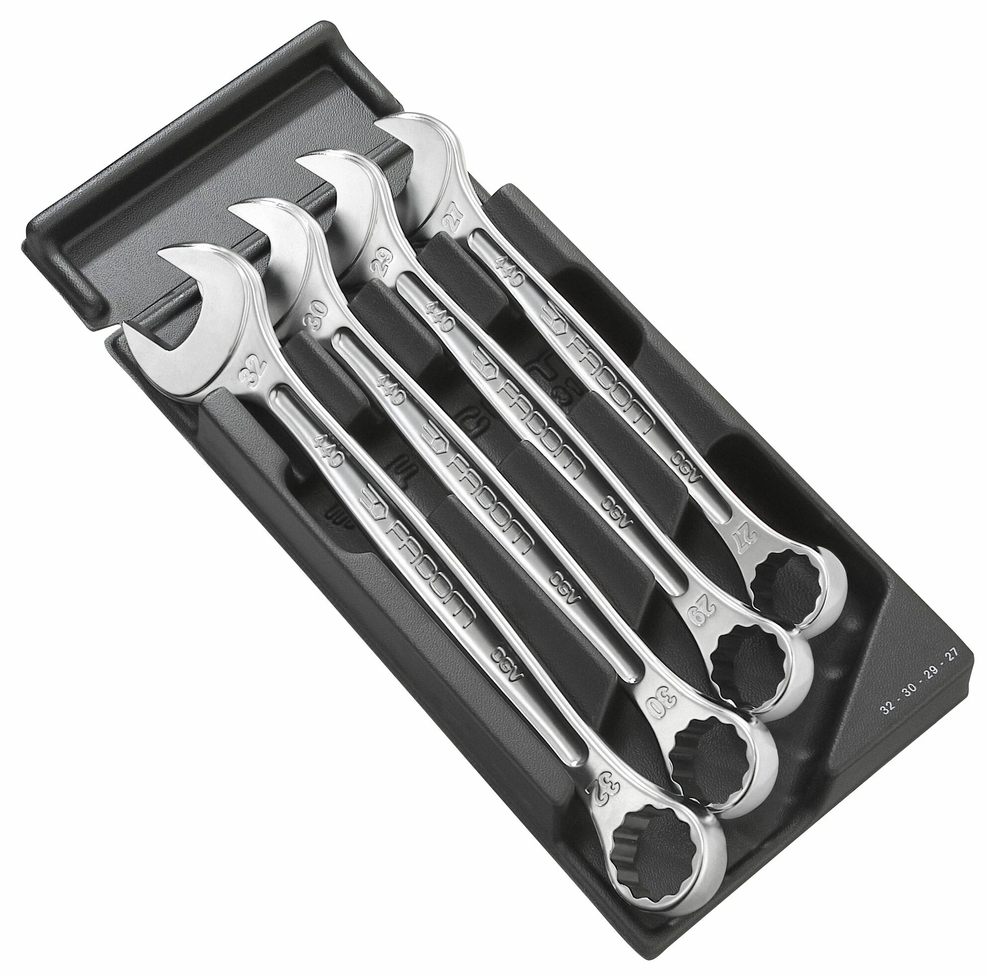 Facom MOD.440-2 4 Piece Metric Combination Spanner Set In Plastic Module 27-32mm 3 Facom MOD.440-2 4 Piece Metric Combination Spanner Set In Plastic Module 27-32mm