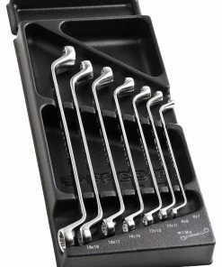 Facom MOD.55-1 Metric 7 Piece Offset Ring Wrench Spanner Set 6-19mm