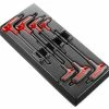 Facom MOD.84TZSA 7 Piece T-Handle Hexagon Key Set Supplied In Plastic Module Tray 3-10mm -Screwdriver And Bits Shop MOD.84TZSA 1