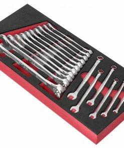 Facom MODM.440-1 17 Piece Metric Combination Spanner Set In Foam Module 6-24mm