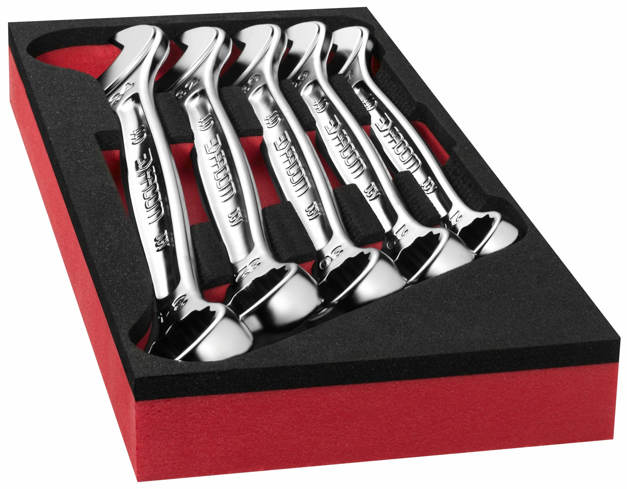 Facom MODM.440-2 5 Piece Metric Combination Spanner Set In Foam Module 27-34mm 5 Facom MODM.440-2 5 Piece Metric Combination Spanner Set In Foam Module 27-34mm - Image 3