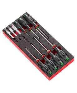 Facom MODM.AT6 10 Piece Protwist Security Torx Screwdriver Foam Module Set
