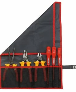 Facom N.38A-6F 6 Pocket Nylon Tool Roll - Wallet -Screwdriver And Bits Shop N.38A 6F FULL