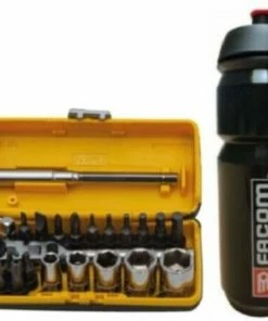 Facom R1PICO-CYCNOR 1/4" Drive Flexi Ratchet, Screwdriver Bit And Socket Set Limited Cycle Edition + FREE Water Bottle