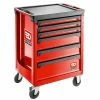 Facom ROLL.6M3A 6 Drawer Mobile Roller Cabinet - Red -Screwdriver And Bits Shop ROLL.6M3A