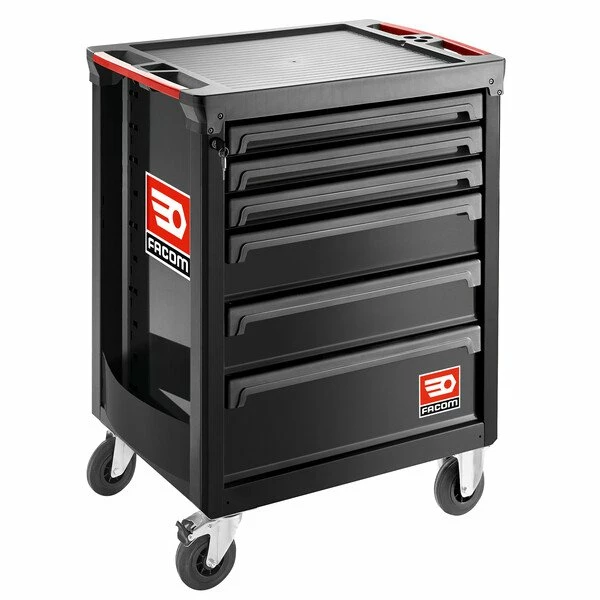 Facom ROLL.6NM3A 6 Drawer Mobile Roller Cabinet - Black 3 Facom ROLL.6NM3A 6 Drawer Mobile Roller Cabinet - Black