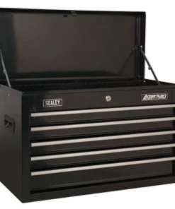 Sealey AP225B Topchest 5 Drawer With Ball-Bearing Slides - Black