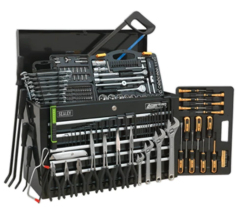 Sealey AP225BCOMBO Topchest 5 Drawer With Ball-Bearing Slides - Black & 230pc Tool Kit 3 Sealey AP225BCOMBO Topchest 5 Drawer With Ball-Bearing Slides - Black & 230pc Tool Kit