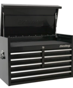 Sealey PTB91508 Topchest 8 Drawer 915mm Heavy-Duty Black