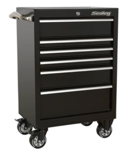 Sealey PTB67506 Rollcab 6 Drawer 675mm Heavy-Duty Black 3 Sealey PTB67506 Rollcab 6 Drawer 675mm Heavy-Duty Black