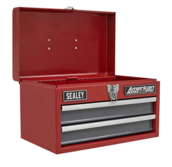 Sealey AP2602BB Toolbox 2 Drawer With Ball Bearing Slides 3 Sealey AP2602BB Toolbox 2 Drawer With Ball Bearing Slides