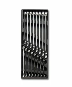 Beta Tools Beta T18 16 Piece Metric Combination Spanner Set In Plastic Module Tray 6-21mm