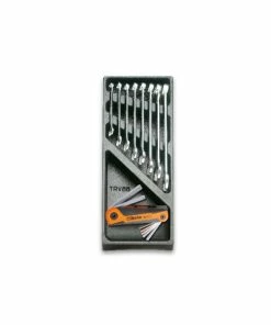 Beta Tools Beta T22 15 Piece Imperial Combination Spanner &amp; Hex Key Set In Plastic Module Tray AF