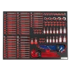 Sealey TBTP07 177 Piece Hexagon, Torx, Spline &amp; Security Bit, Key &amp; Socket Set -Screwdriver And Bits Shop TBTP07.V2 STRAIGHT