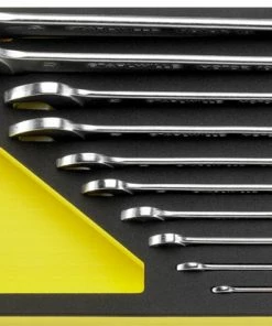 Stahlwille TCS 10/10 '10 Series' 10 Piece Double Open Ended Metric Spanner Set Supplied In Foam Module 6-32mm