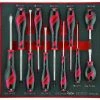 Teng Tools TED911N 11 Piece Screwdriver Set In A Foam Tray - Slotted, Phillips &amp; Pozi -Screwdriver And Bits Shop TED911N