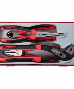 Teng TT440-T 4 Piece TPR Plier Set In Tool Box Module Tray