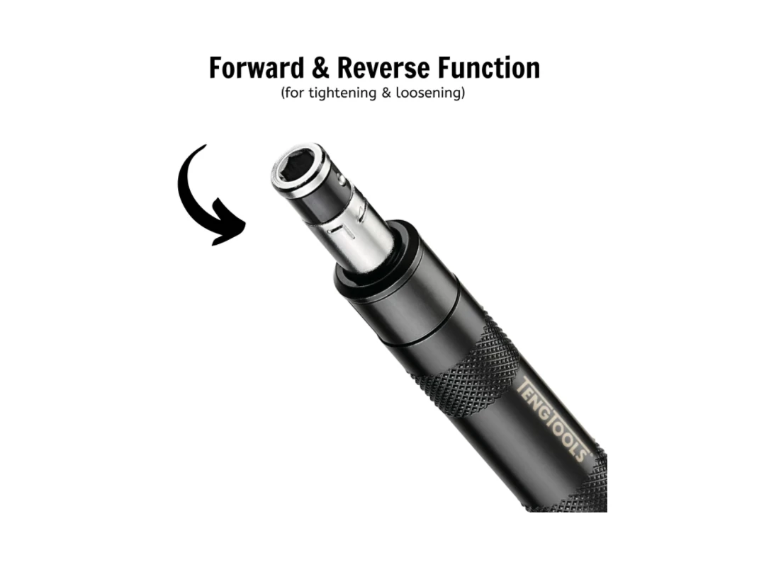 Teng Tools Teng TTID19 19 Piece Impact Screwdriver Bit Set 1/4" Hex Driver Hammer 6 Teng Tools Teng TTID19 19 Piece Impact Screwdriver Bit Set 1/4" Hex Driver Hammer - Image 4