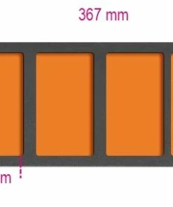 Beta VPM3 Soft Thermoformed Foam Tray With 4 Tote Trays Empty Module
