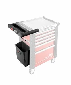 Facom JET.WA5 Cans And Paper Roller Holder Plus 25 Litre Waste Bin Service Set